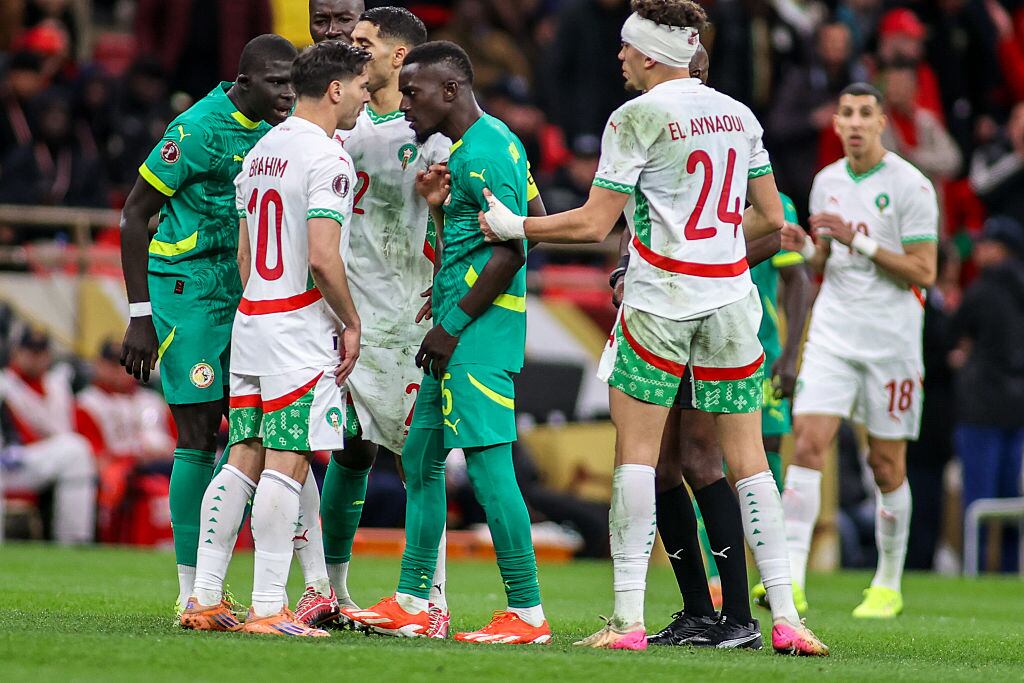 Marruecos vs. Senegal. Foto: Torbjorn Tande/DeFodi Images/DeFodi via Getty Images.