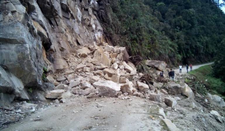 La vía la Soberanía es el corredor más afectado por las lluvias en Norte de Santander.