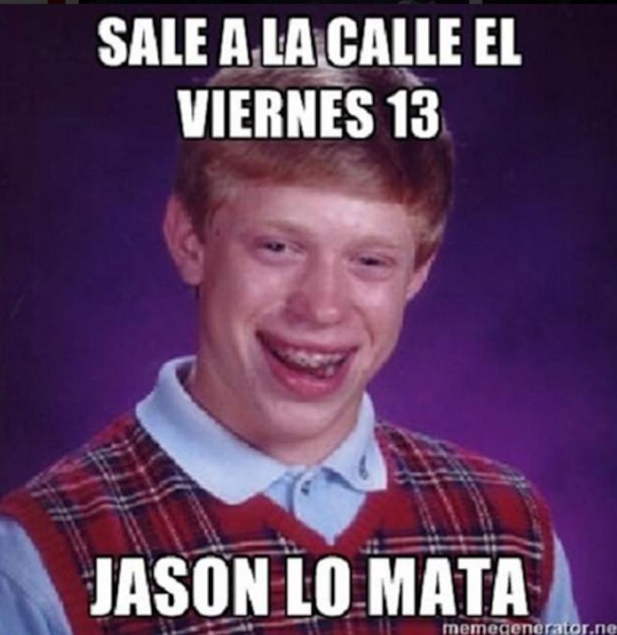 Algunas personas relacionan la fecha con la mala suerte. Otras personas la vinculan con humor. Fotos: Redes Sociales.