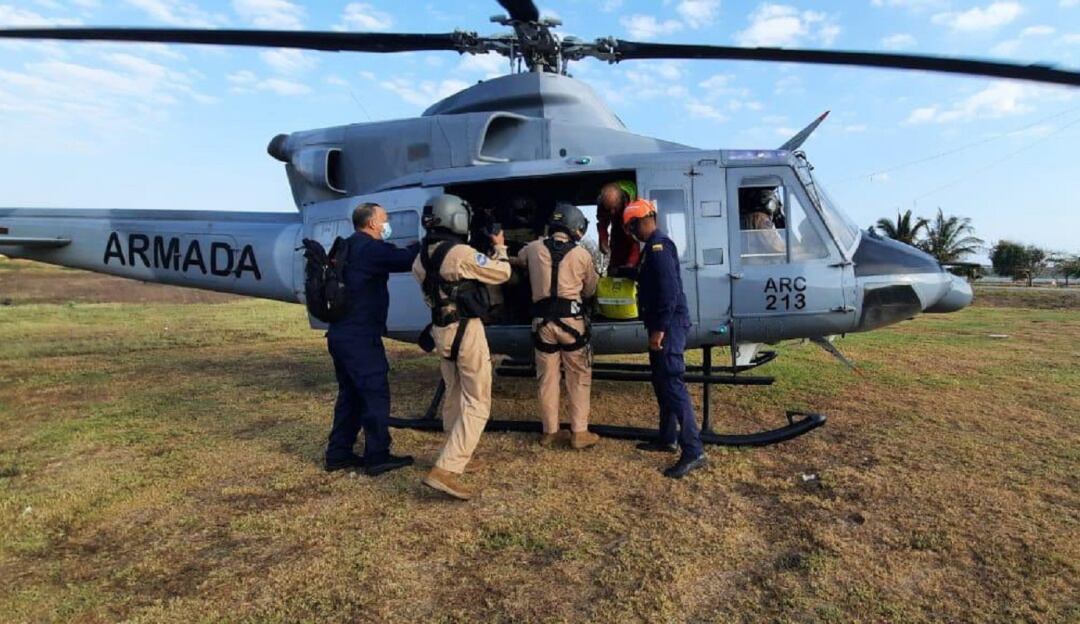 Ciudadano extranjero fue llevado a la sede de la Dimar en Barranquilla