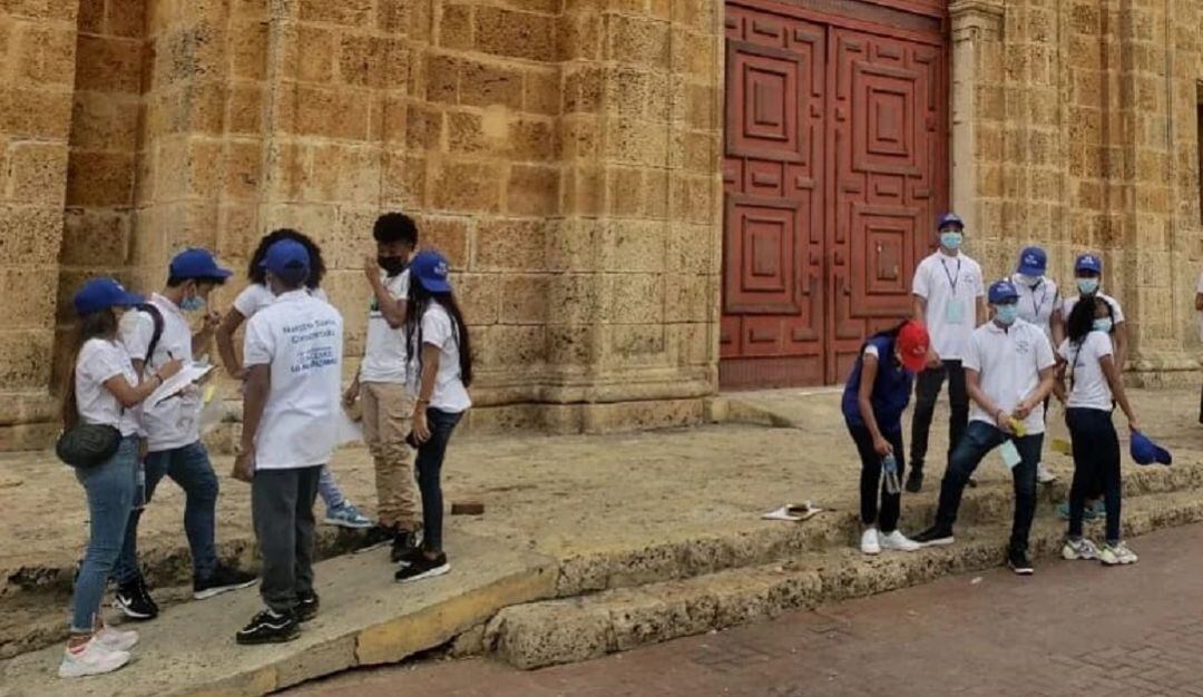 A través de recorridos, pistas, carreras y retos reconocieron las instituciones encargadas de promover ejercicios de ciudadanía