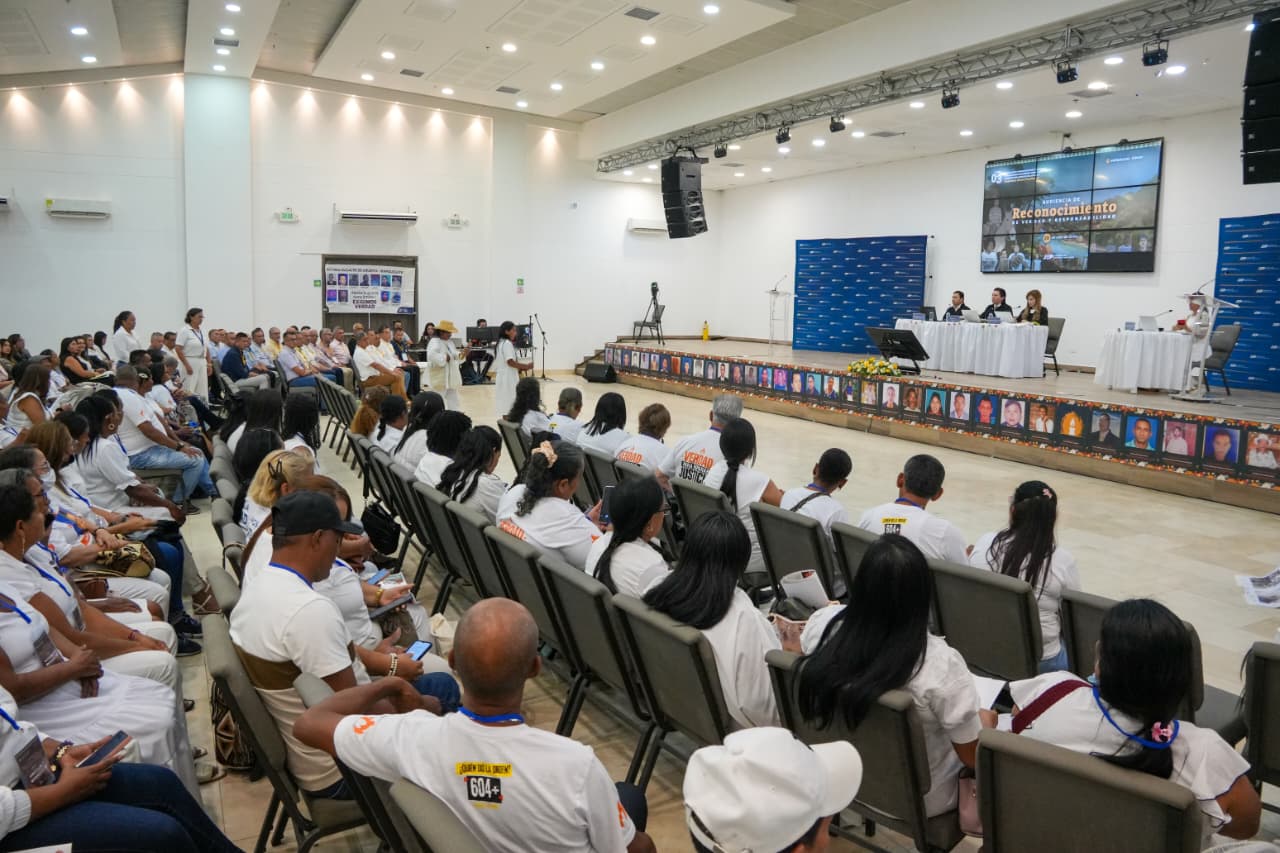 Audiencia de la JEP sobre falsos positivos en Valledupar