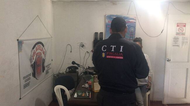 Se realizó el allanamiento de seis emisoras ilegales en la ciudad de Manizales y una en el municipio de Filadelfia. Foto: Agencia Nacional del Espectro