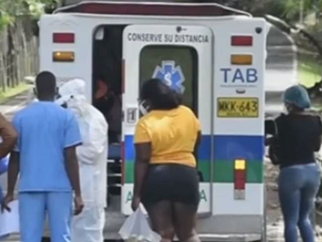 Detienen ambulancia con 8 personas, dos con COVID-19, en Salgar, Antioquia