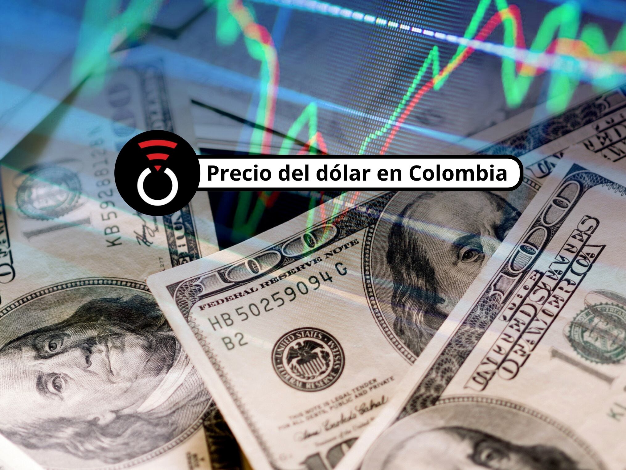 De fondo: Imágenes ilustrativas de dólares estadounidenses, representados en billetes de 100 y una imagen translúcida de estadísticas económicas (Crédito: Getty Images)