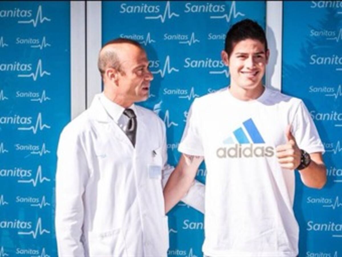 James Rodríguez ya pasó los exámenes médicos con el Real Madrid