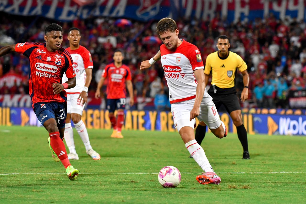 Medellín empató con Santa Fe en el Atanasio Girardot / Colprensa