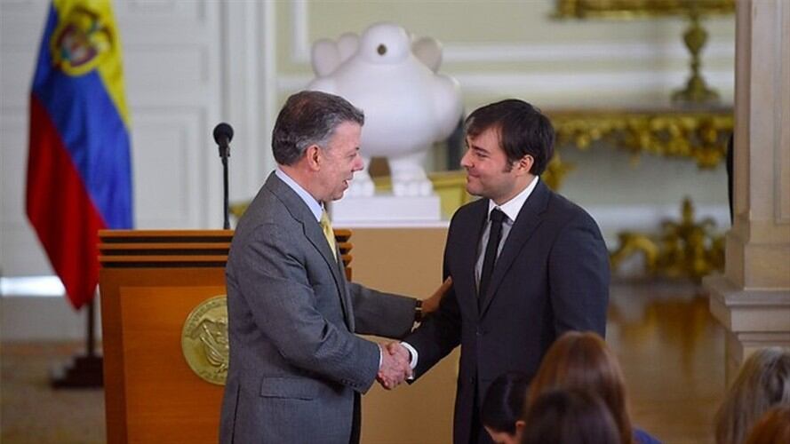 Posesión de nuevo ministro de vivienda. Foto: Colprensa