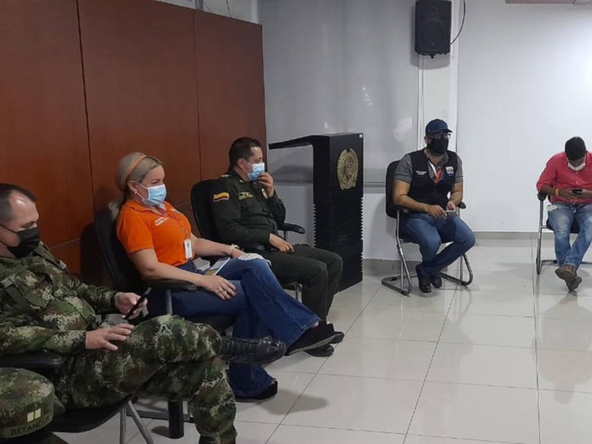 En Santa Marta las autoridades garantizan derechos de los manifestantes