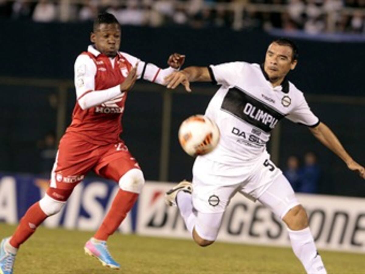 Olimpia sacó provecho de la mala presentación de Santa Fe en Copa Libertadores