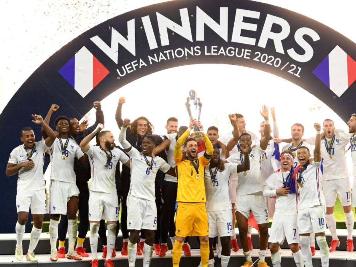 Benzema y Mbappé le entregan a Francia el título de la Liga de las Naciones