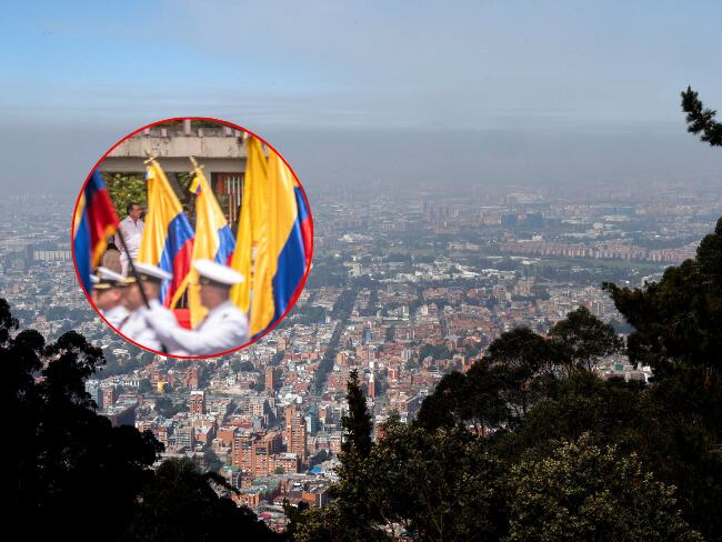 Celebración 20 de julio y cerros orientales/ Getty Images/ EFE/ Mauricio Dueñas Castañeda