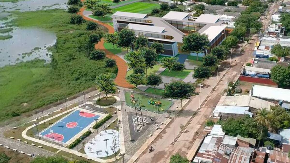 Gobernador de Magdalena pone primera piedra de la sede universitaria del sur