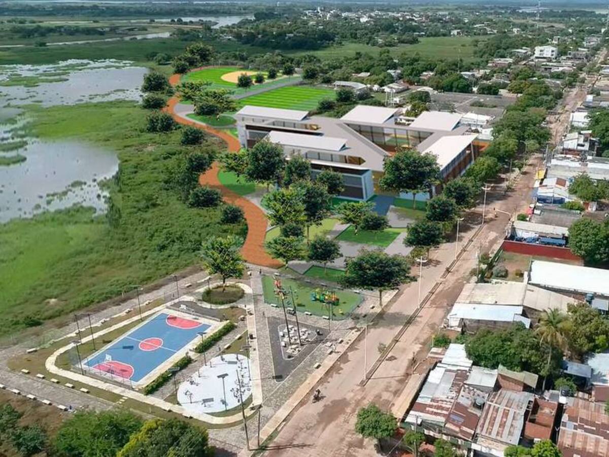 Gobernador de Magdalena pone primera piedra de la sede universitaria del sur