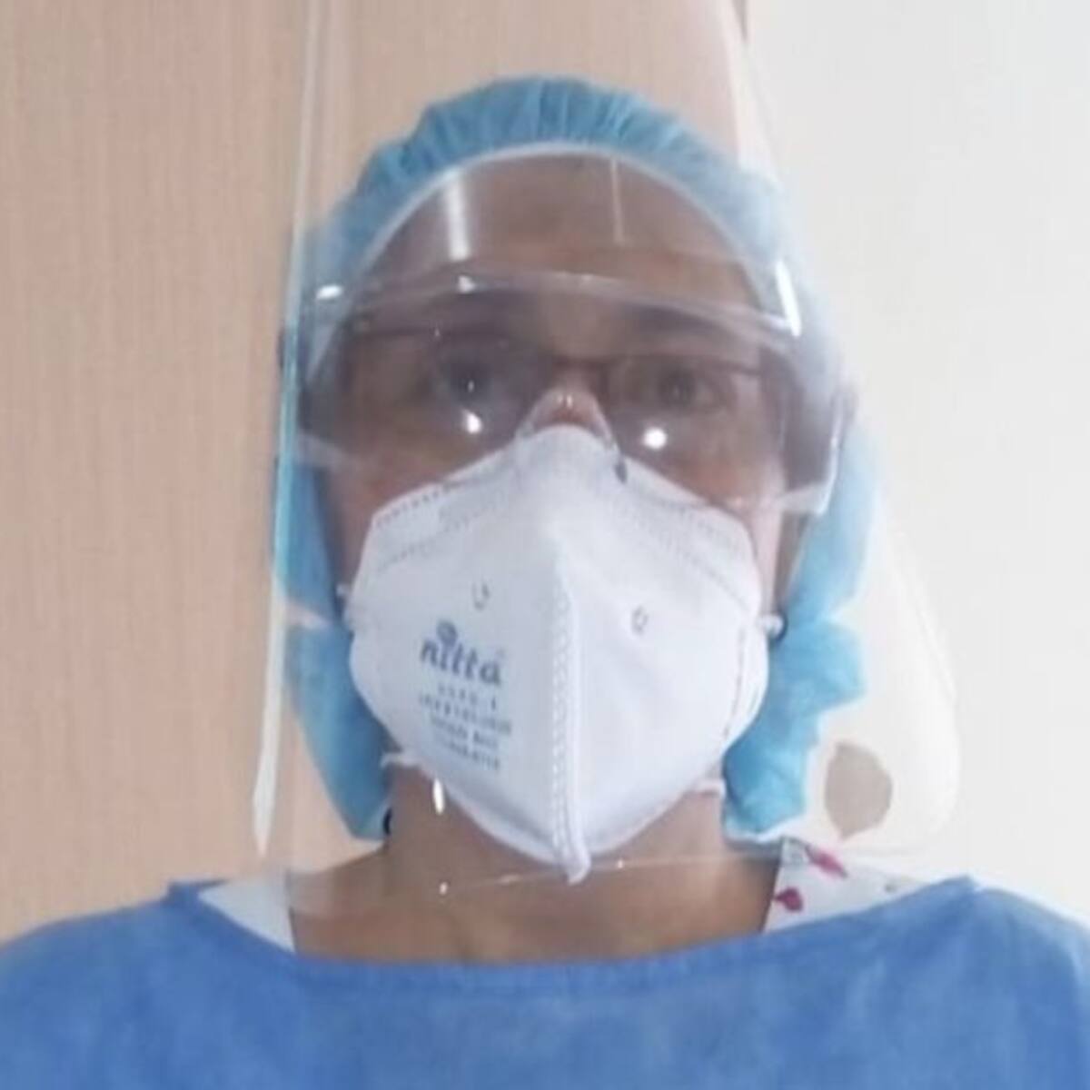 Día de la madre de una enfermera en el hospital San Rafael de Tunja