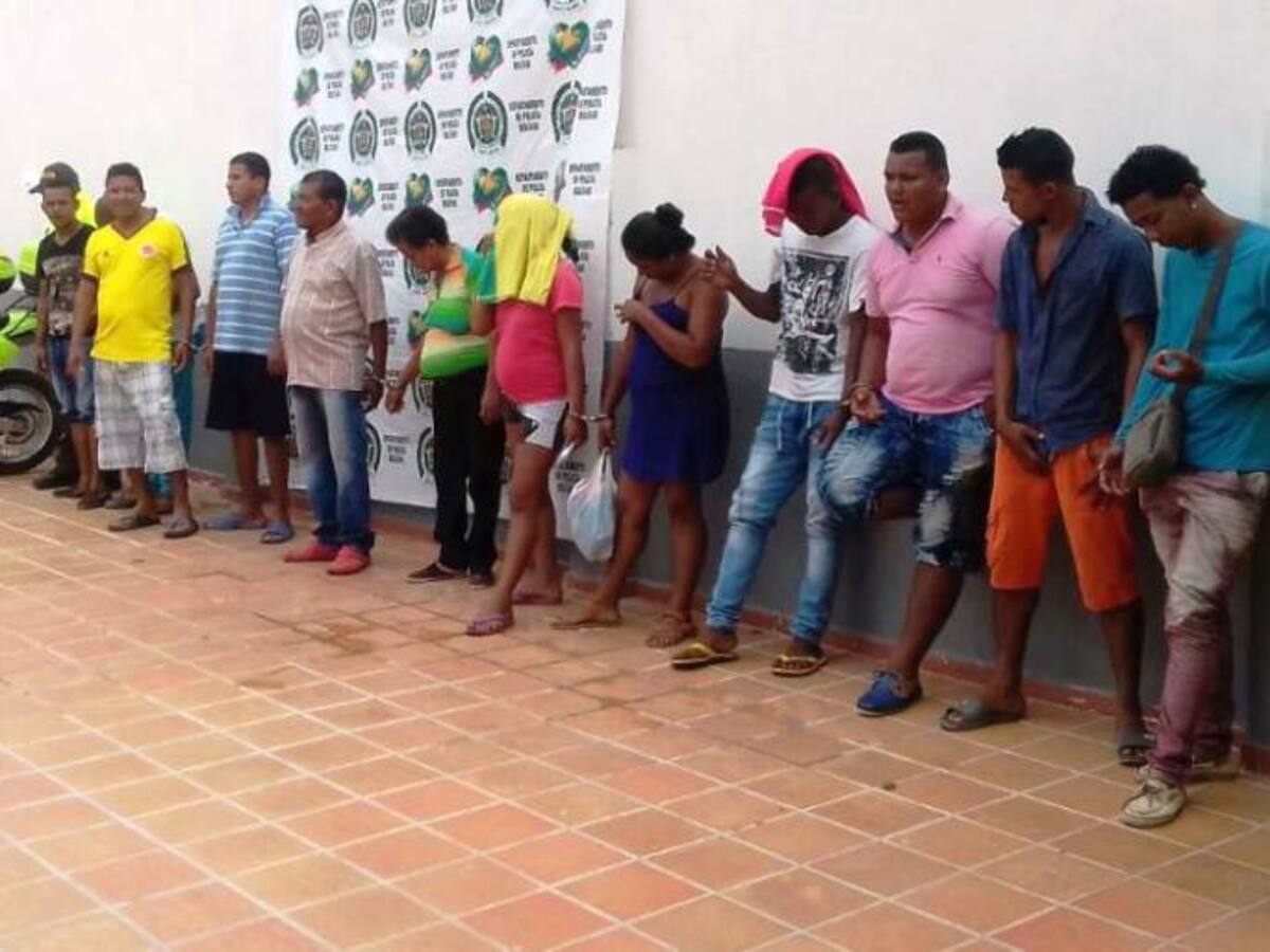 Cae banda de expendedores de drogas en Mompox miembros de una misma familia