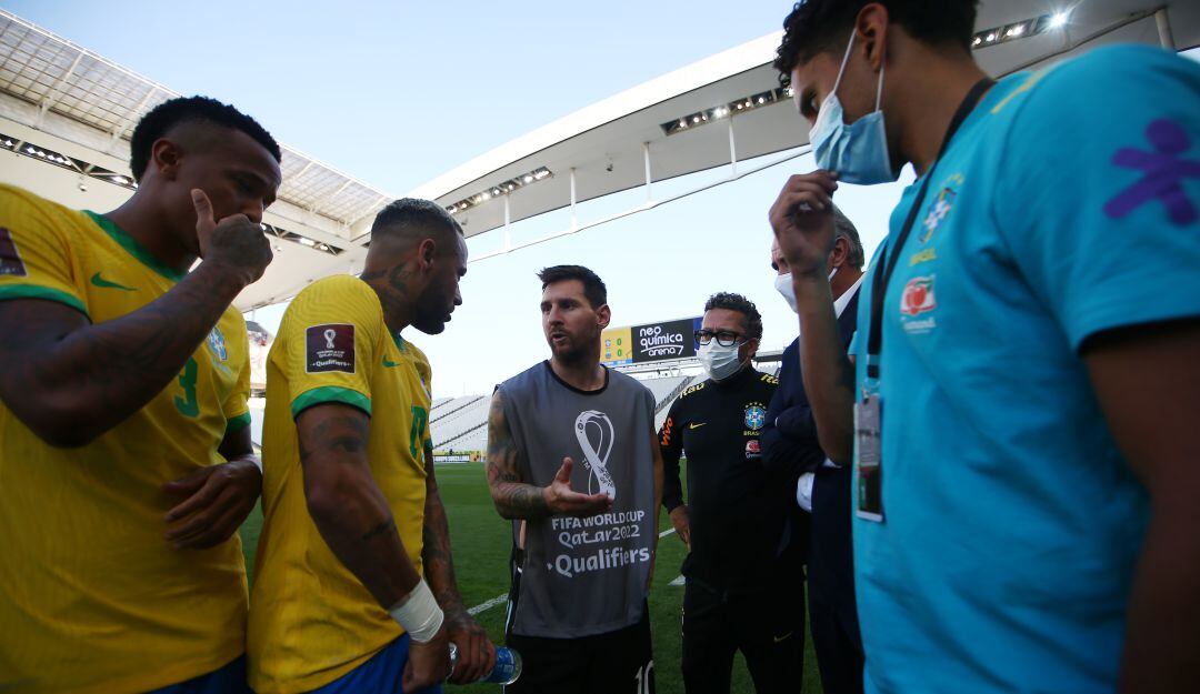 Suspensión de partido Brasil vs. Argentina en las Eliminatorias