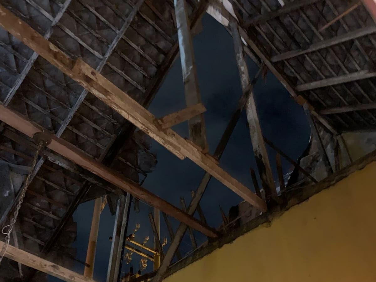 Nueva emergencia en Centro Histórico de Cartagena: techo de vivienda colapsó en Getsemaní