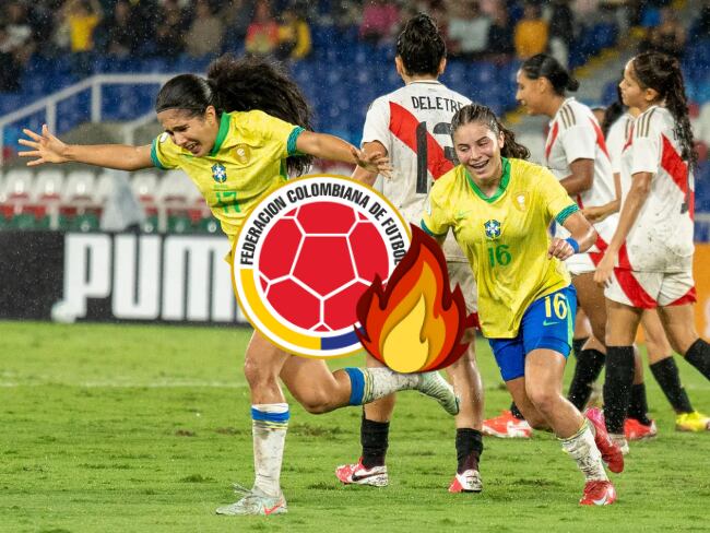 Brasil goleó y apretó la lucha con Colombia en el Sudamericano Femenino Sub-17 / CBF