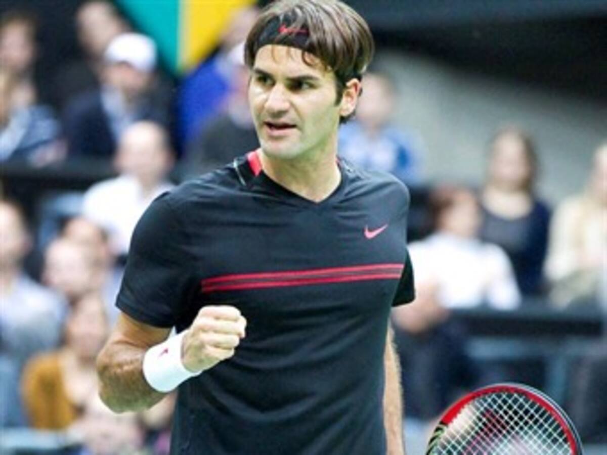 Roger Federer vence a Del Potro en la final de Rotterdam