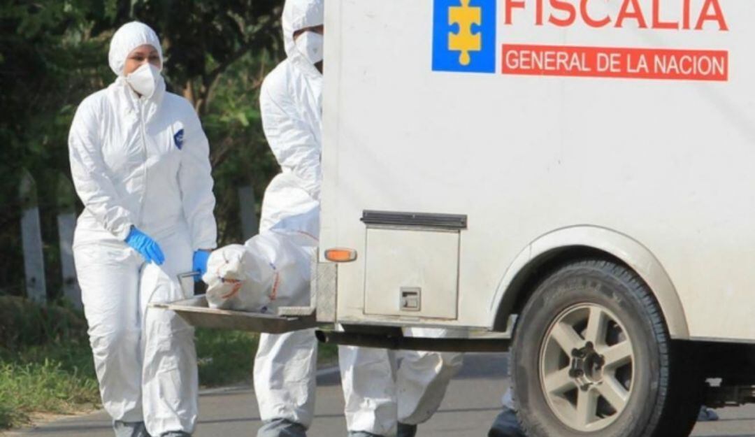 Jóvenes hallados muertos en Dosquebradas.