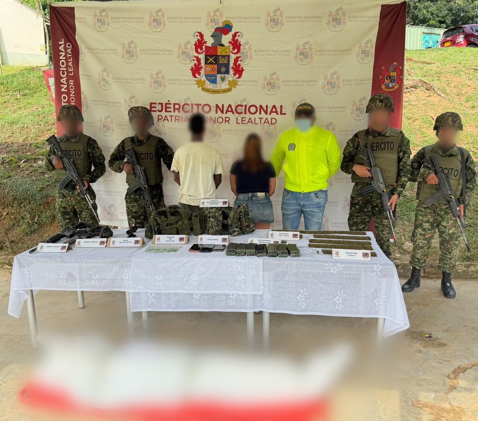 Un muerto y cuatro capturados dejaron combates del Ejército contra el Clan del Golfo en El Bagre. Foto: Brigada 11.