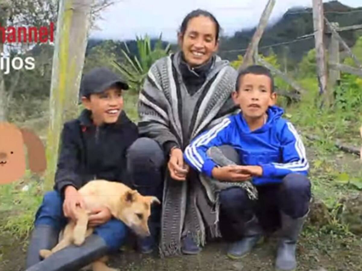 Familia de campesinos youtuber, reúne donaciones para animales del campo