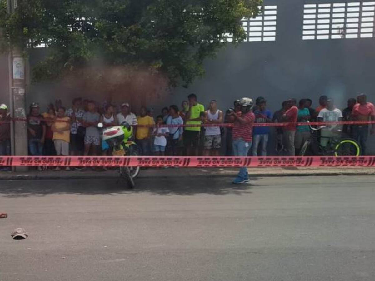 Asesinan a un hombre en el Corredor de Carga en el Bosque en Cartagena