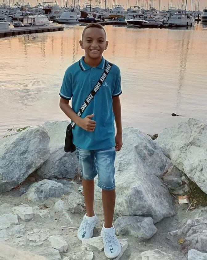 Fotografía suministrada por el padre del menor desaparecido