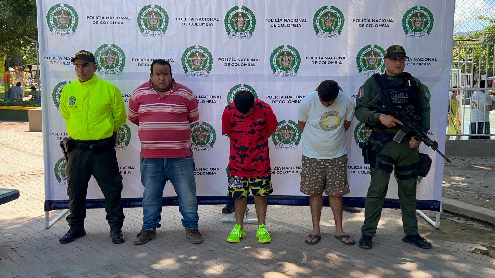 Presuntos asesinos de una comerciantes