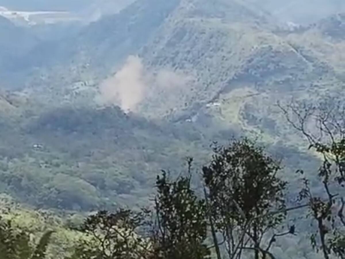 Una emergencia ocurre en el municipio de La Belleza, Santander, por un escape de gas
