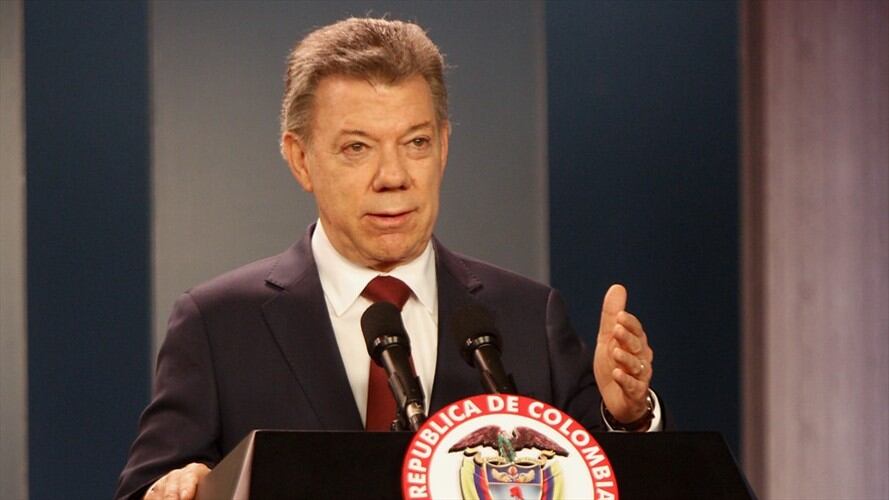Juan Manuel Santos, presidente de Colombia. Foto: Colprensa