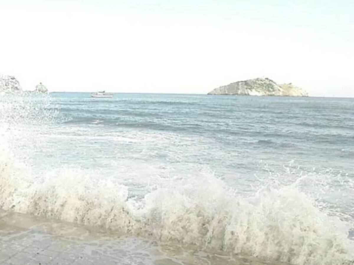 Fuertes vientos encienden alertas en Santa Marta