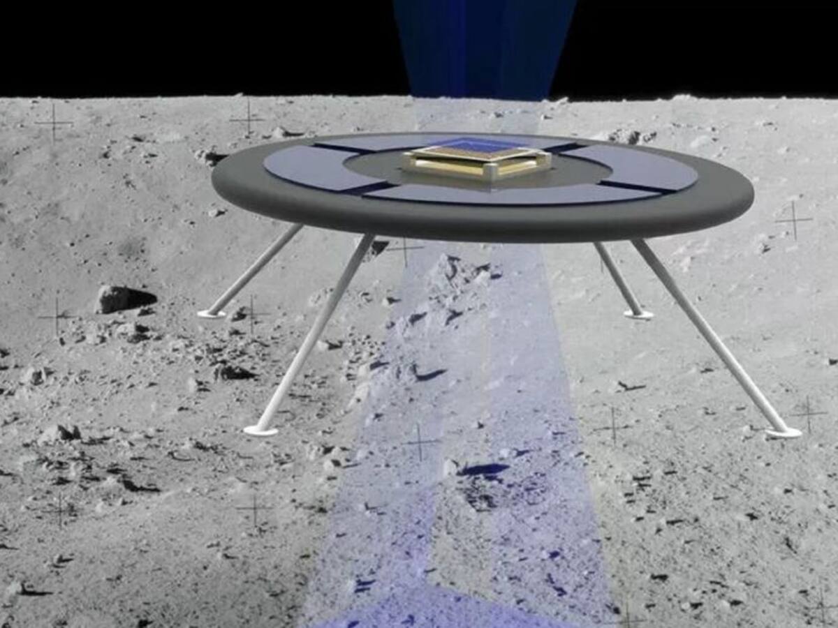 Platillo volador recorrería la Luna sin necesidad de combustible