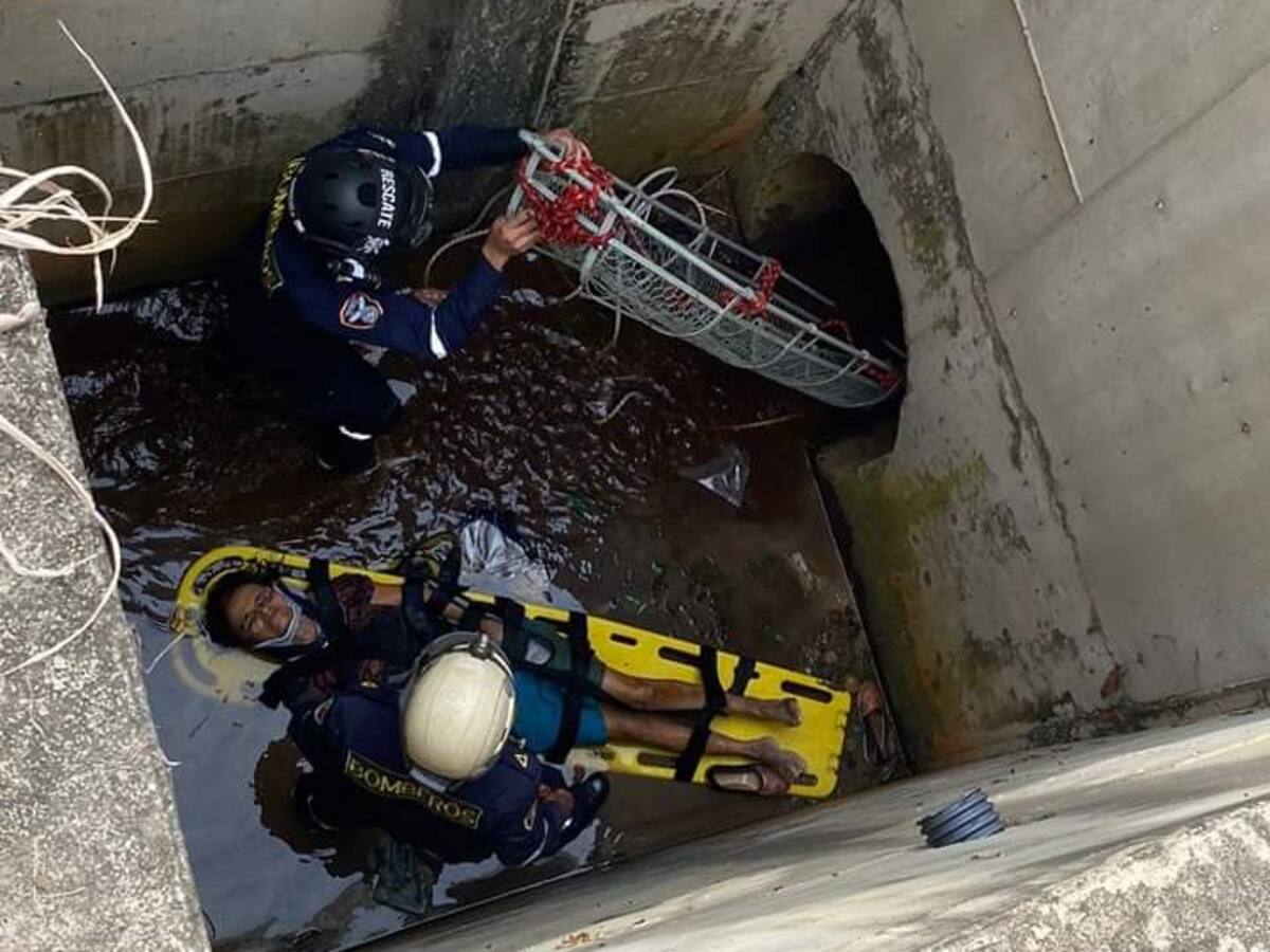 Bucaramanga: Mujer se perdió y 3 días después la encontraron en una alcantarilla