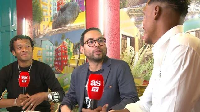 Juan Guillermo Cuadrado y Yerry Mina / Diario AS.