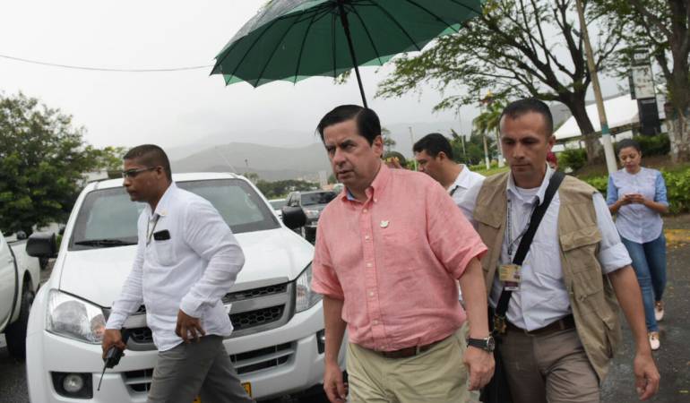 El Ministro, anuncio, la visita de la Canciller la próxima semana a Cúcuta.