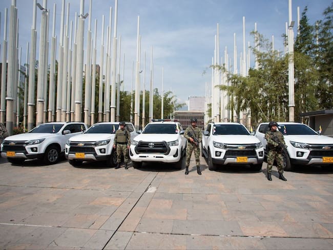 Nuevo parque automotor para el Ejército, la UNP y la Rama Judicial en Medellín