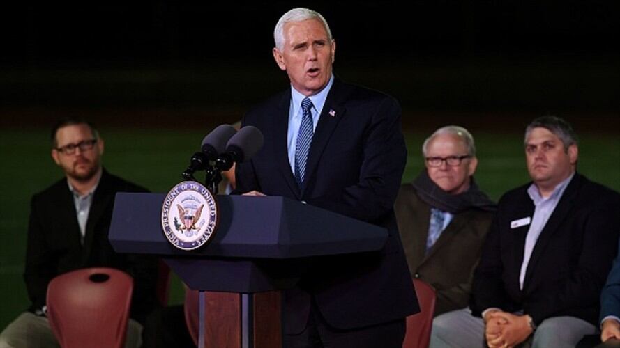 Mike Pence, vicepresidente de Estados Unidos. Foto: Colprensa