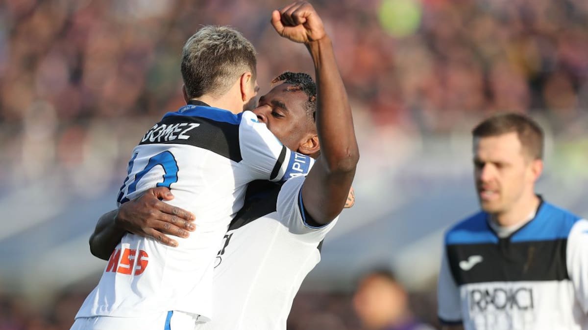 Luego de 27 años Atalanta volvió a ganar en Florencia con gol de Zapata