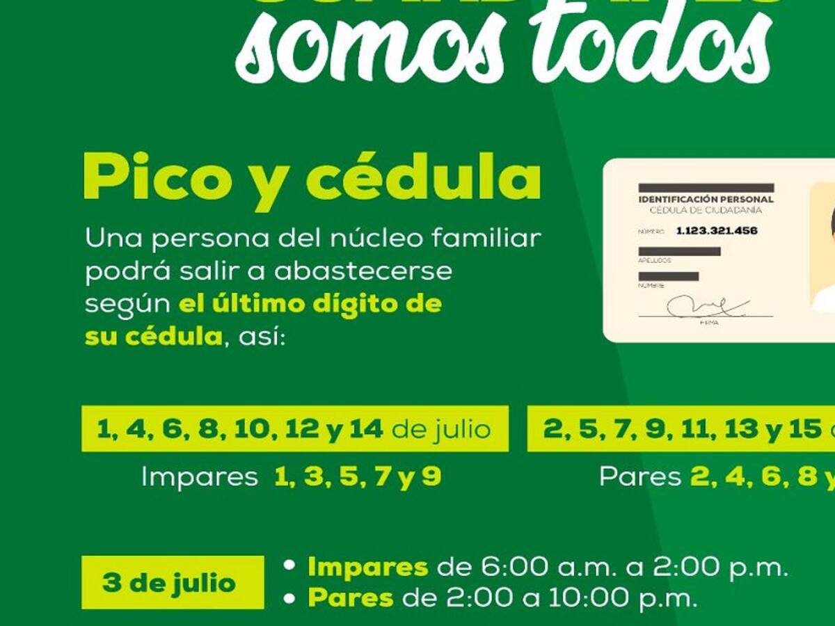Así seguirá el Pico y Cédula el resto de la semana