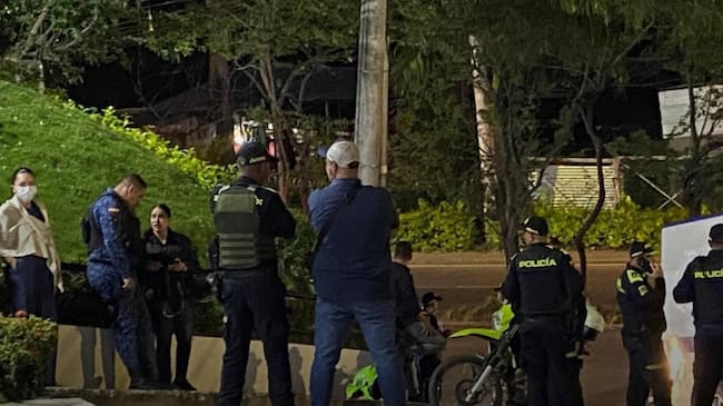 Tiroteo en Bucaramanga.