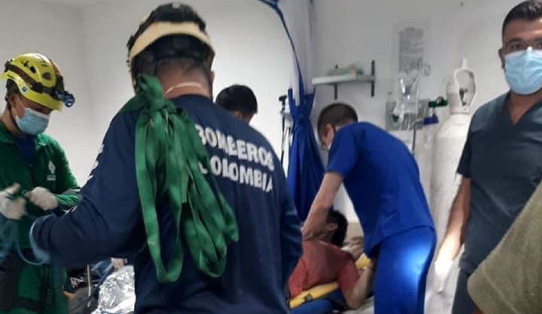 Foto: Enviada desde Bomberos Marmato, Caldas.