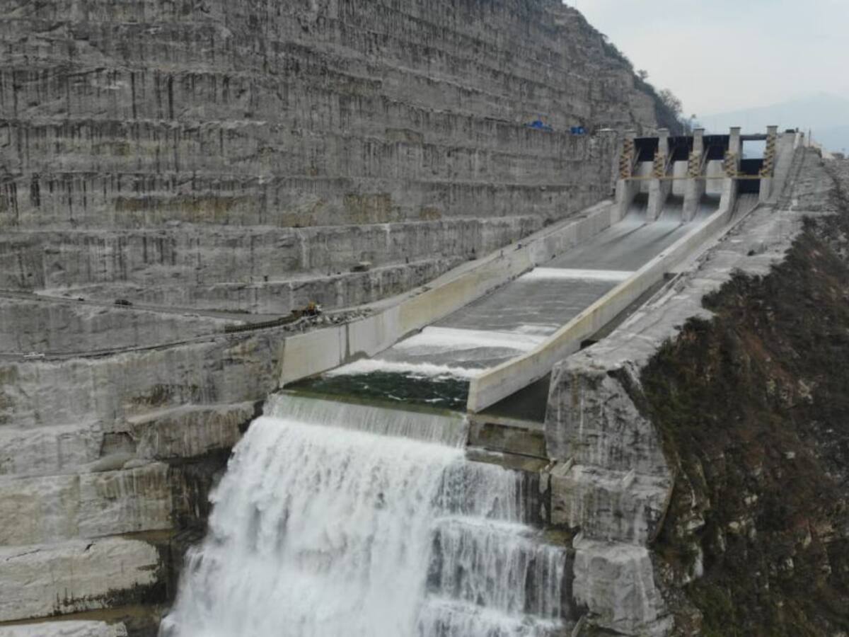 Así funciona hoy el vertedero de Hidroituango