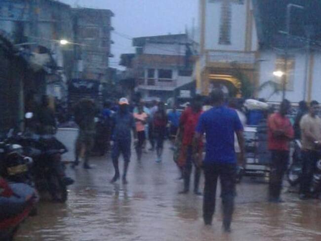 Más de 2000 familias afectadas por inundación en Barbacoas