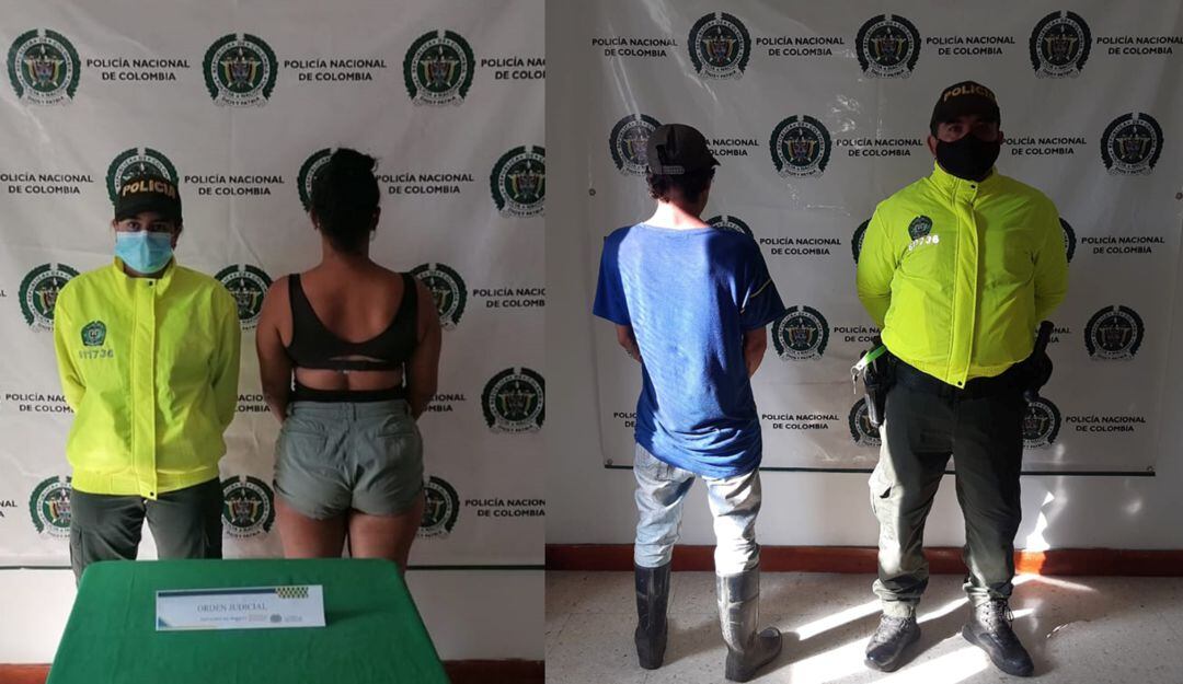 Capturados en Supía por presunta comercialización de estupefacientes