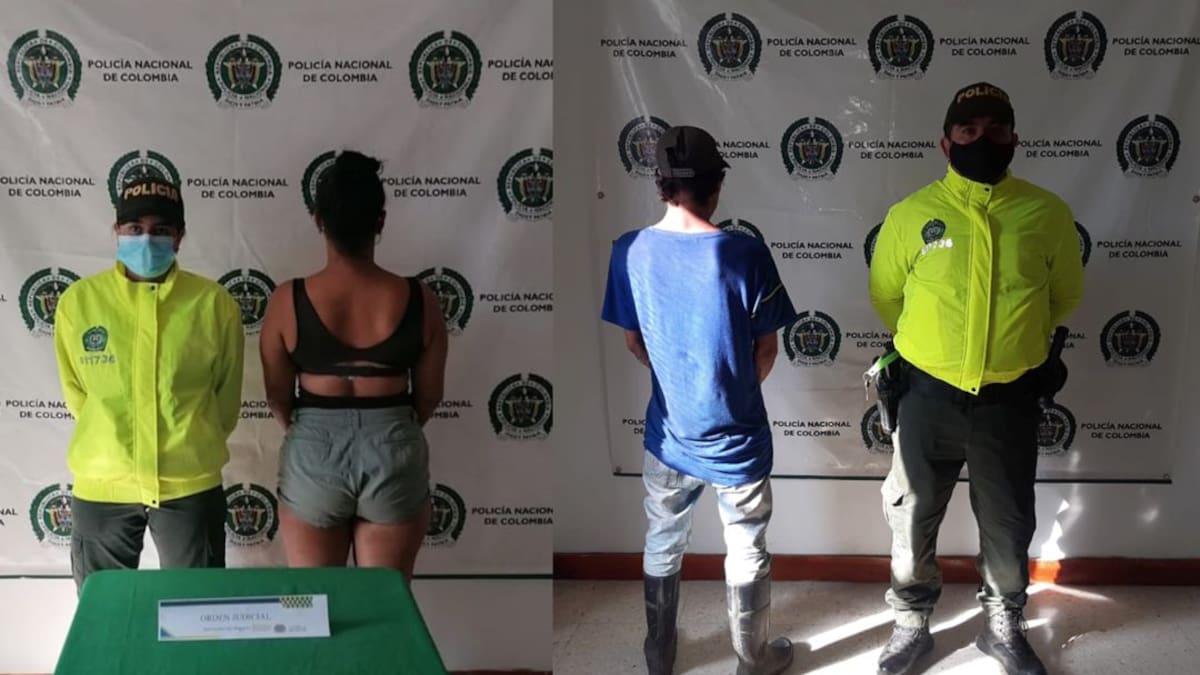 Capturan en Supía a dos integrantes del grupo delincuencial Changonazo II