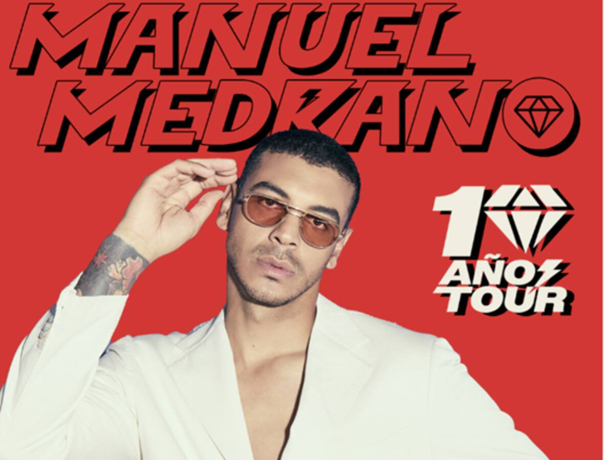 Manuel Medrano celebra sus 10 años de carrera con un nuevo álbum en vivo y tour: países y fecha