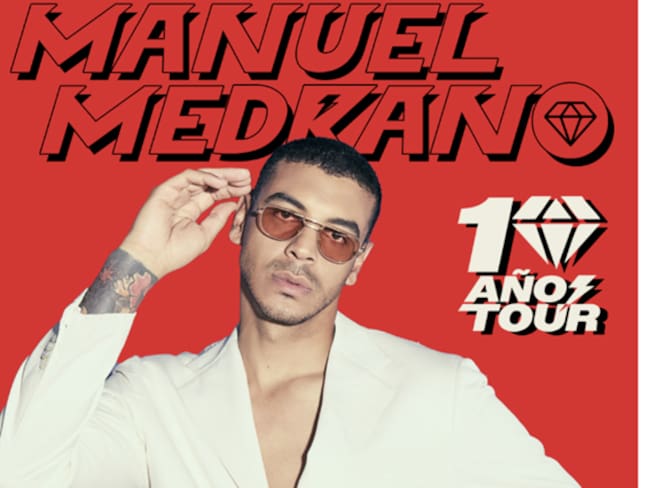 Manuel Medrano celebra sus 10 años de carrera con un nuevo álbum en vivo y tour: países y fecha