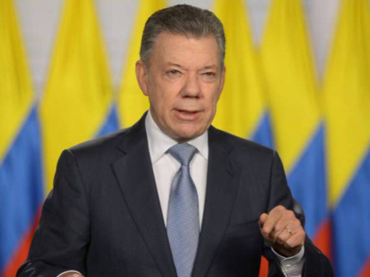 Un país en obra se le deja al nuevo Gobierno: Santos